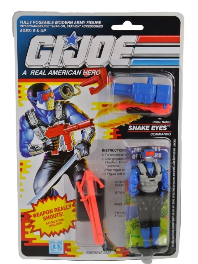 Snake Eyes 3.75-Inch Scale | G.I. Joe A Real American Hero ARAH