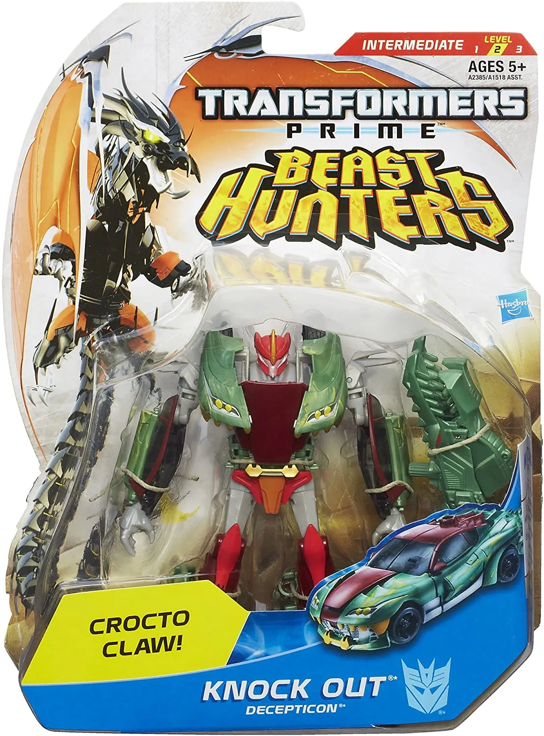 Deluxe Class Knock Out | Transformers Prime Beast Hunters Predacons Rising