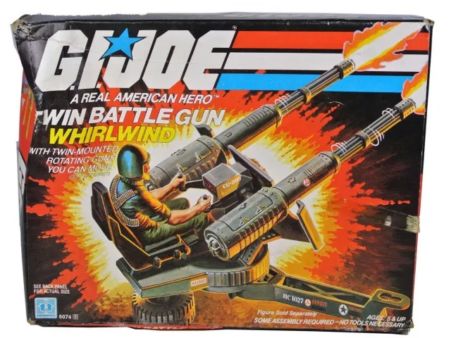 Twin Battle Gun 3.75-Inch Scale | G.I. Joe A Real American Hero ARAH