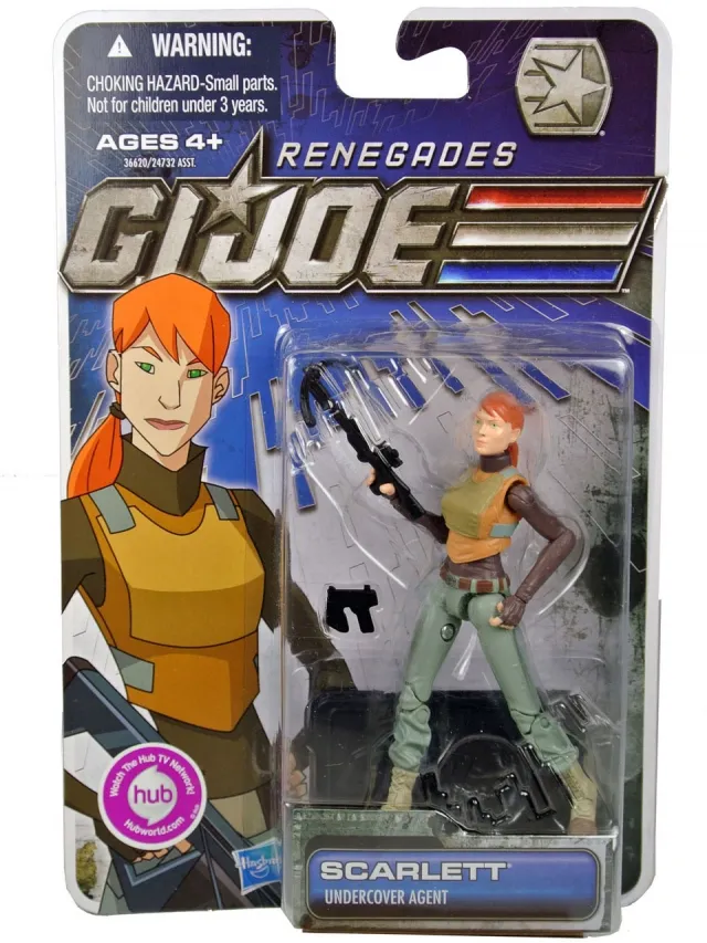 Scarlett Renegades 3.75-Inch Scale | G.I. Joe A Real American Hero ARAH