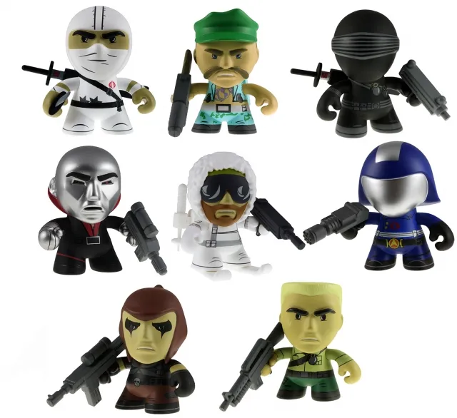 Set of 8 3-Inch Figure | G.I. Joe The Loyal Subjects Action Vinyls