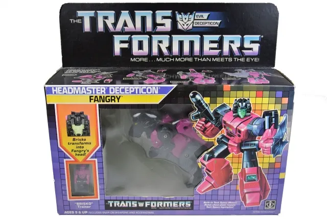 Fangry Headmaster Vintage Transformers G1