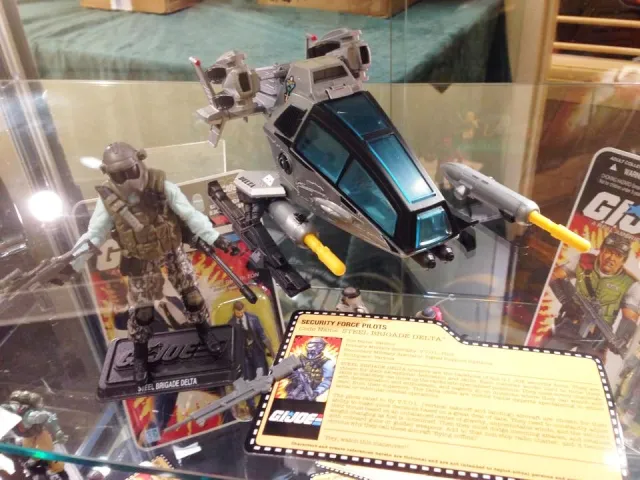 Steel Brigade Delta Pilot with VTOL 3.75-Inch Scale | G.I. Joe Joecon 2014 Convention Exclusive