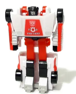 WST GTF10 Alert Red Alert | Worlds Smallest Transformers