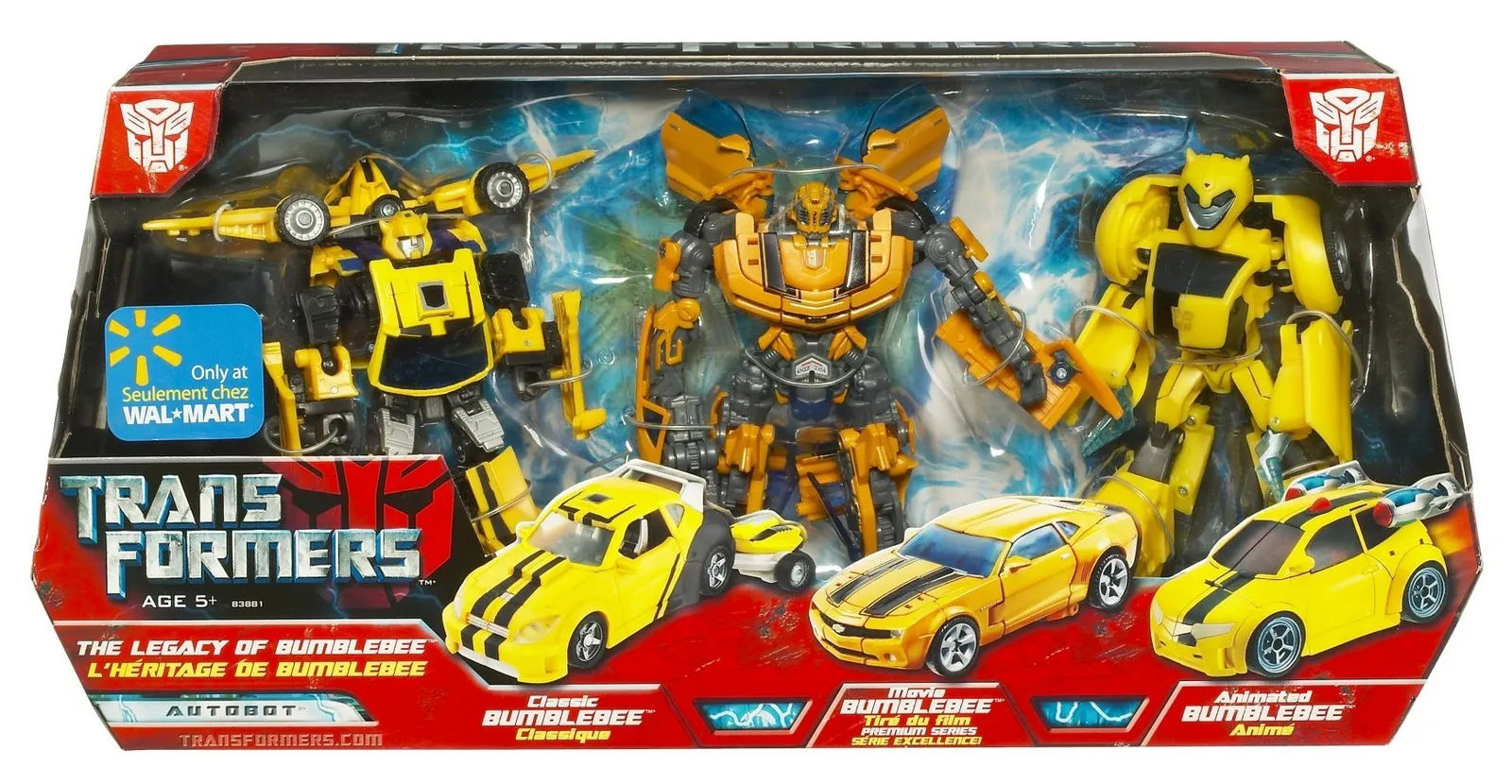 Legacy of Bumblebee 3-piece Boxed Set | Transformers the Movie
