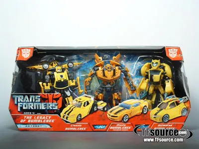 Legacy of Bumblebee 3-piece Boxed Set | Transformers the Movie