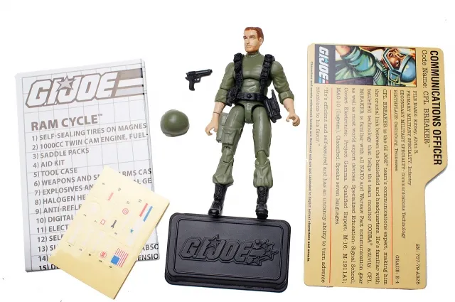 Cpl. Breaker 3.75-Inch Scale | G.I. Joe 25th Anniversary