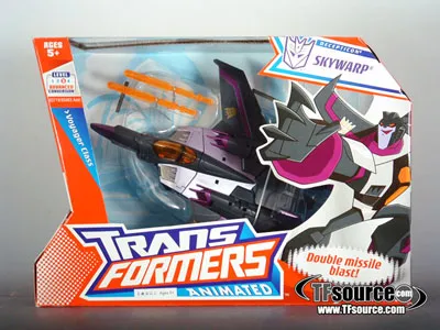 Voyager Class Skywarp | Transformers Animated
