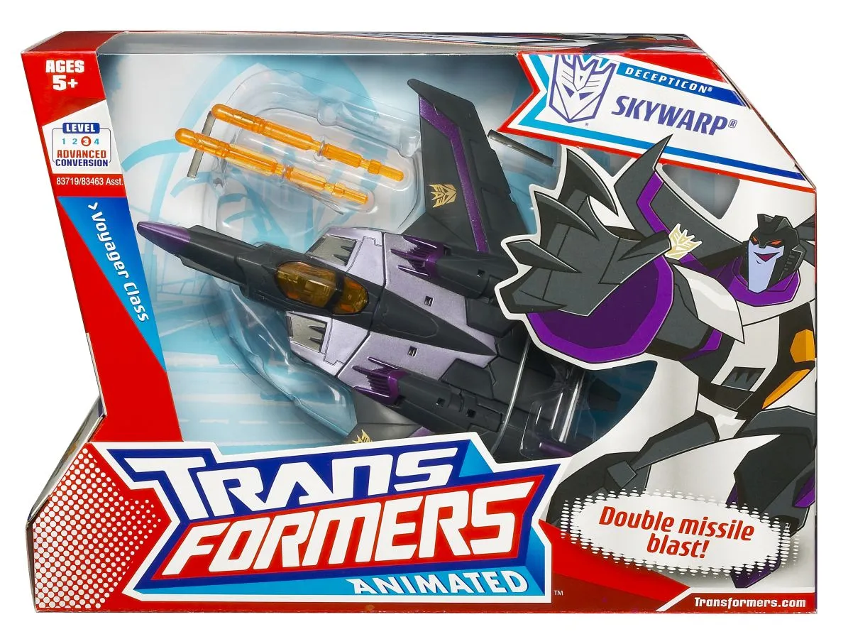 Voyager Class Skywarp | Transformers Animated