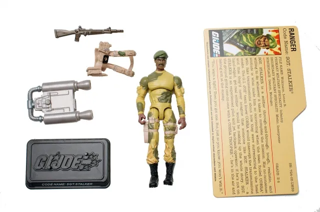 Sgt. Stalker DVD Battle Pack 1 3.75-Inch Scale | G.I. Joe 25th Anniversary