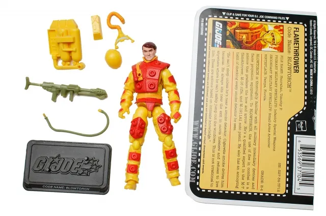 Blowtorch 3.75-Inch Scale | G.I. Joe 25th Anniversary