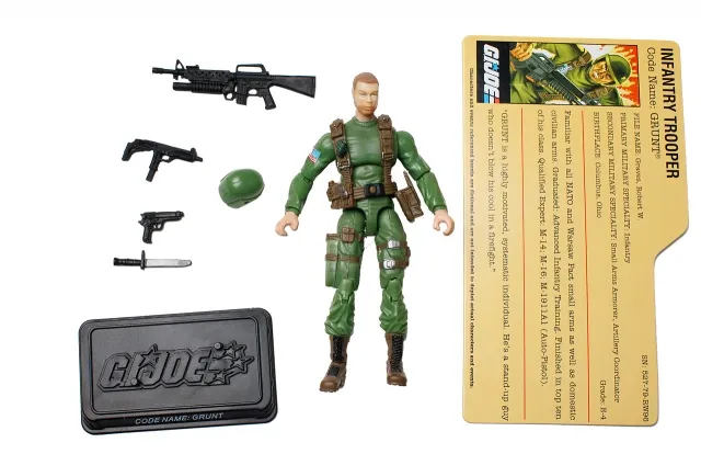 Grunt SRO Pack 3.75-Inch Scale | G.I. Joe 25th Anniversary