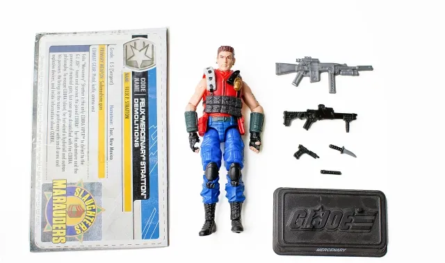 Felix Mercenary Stratton 3.75-Inch Scale | G.I. Joe 30th Anniversary