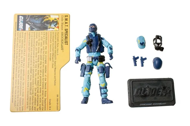 Shockblast Comic Pack 3.75-Inch Scale | G.I. Joe 25th Anniversary