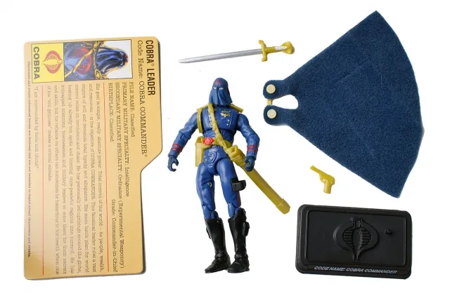 Cobra Commander Comic Pack 3.75-Inch Scale | G.I. Joe 25th Anniversary
