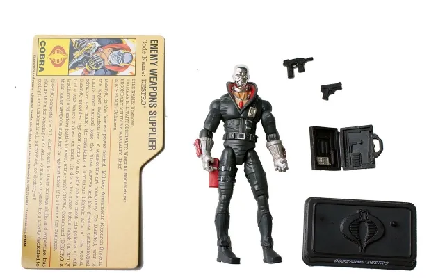 Destro Cobra Battle Pack 3.75-Inch Scale | G.I. Joe 25th Anniversary