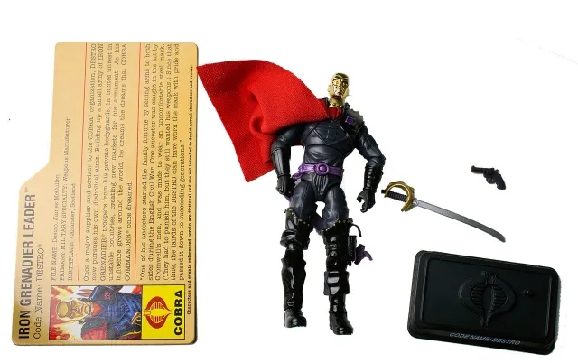 Destro Iron Grenadier 3.75-Inch Scale | G.I. Joe 25th Anniversary