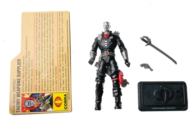 Destro Ultimate Battle Pack 3.75-Inch Scale | G.I. Joe 25th Anniversary