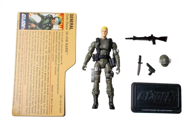 Hawk Comic Pack 3.75-Inch Scale | G.I. Joe 25th Anniversary