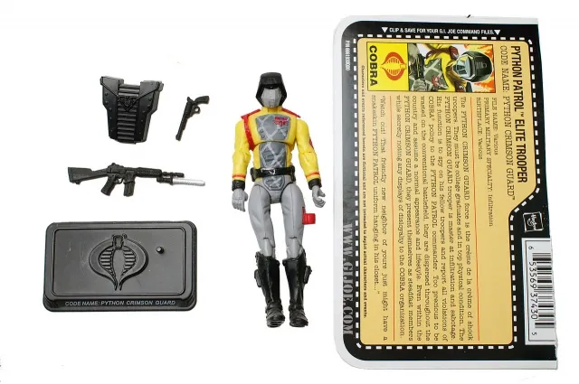 Python Crimson Guard 3.75-Inch Scale | G.I. Joe 25th Anniversary