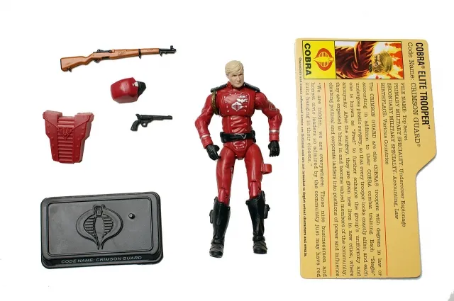 Crimson Guard Comic Pack 3.75-Inch Scale | G.I. Joe 25th Anniversary
