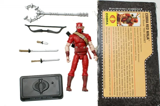 Red Ninja 3.75-Inch Scale | G.I. Joe 25th Anniversary