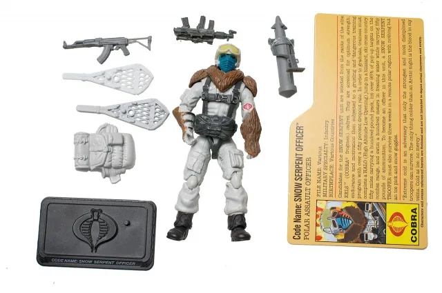 Snow Serpent Office Arctic Assault 3.75-Inch Scale | G.I. Joe 25th Anniversary