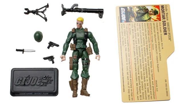 Short-Fuze 3.75-Inch Scale | G.I. Joe 25th Anniversary