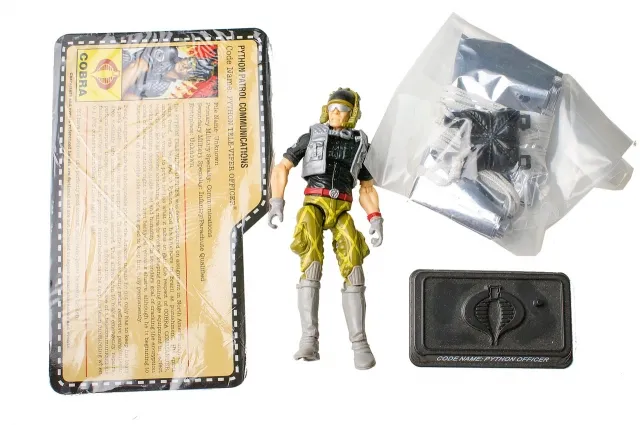 Tele-Viper Officer Parachute Figure 3.75-Inch Scale | G.I. Joe Joecon 2011 Convention Exclusive