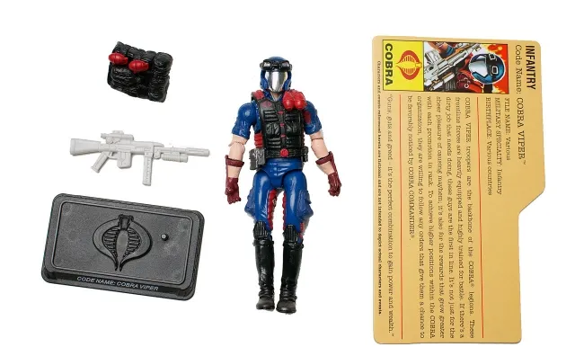 Cobra Viper Cobra Set 3.75-Inch Scale | G.I. Joe 25th Anniversary