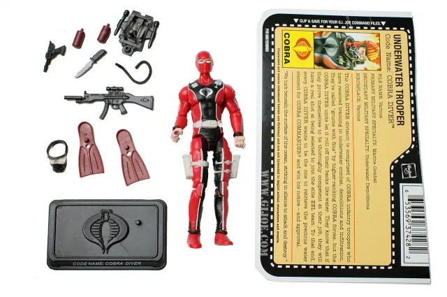 Cobra Diver 3.75-Inch Scale | G.I. Joe 25th Anniversary