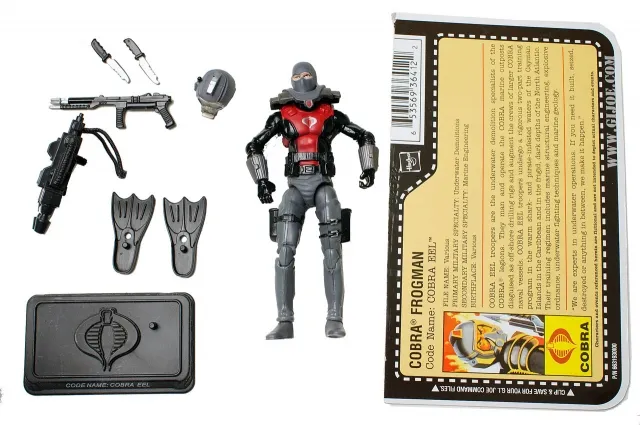 Cobra Eel   3.75-Inch Scale | G.I. Joe 25th Anniversary