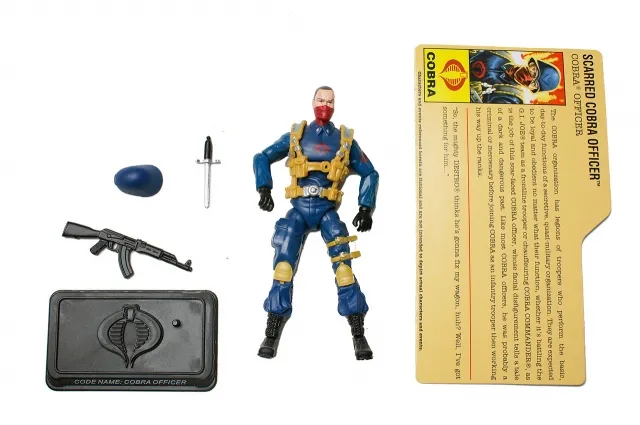 Cobra Officer Comic Pack 3.75-Inch Scale | G.I. Joe 25th Anniversary