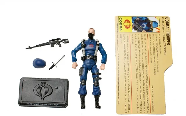 Cobra Trooper Senior Ranking Officers 3.75-Inch Scale | G.I. Joe 25th Anniversary