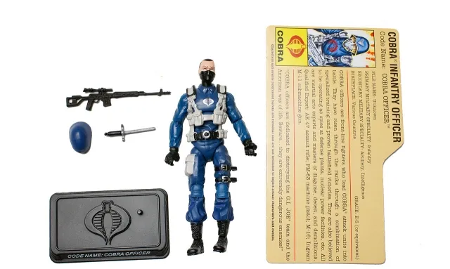 Cobra Officer Senior Ranking Officers 3.75-Inch Scale | G.I. Joe 25th Anniversary