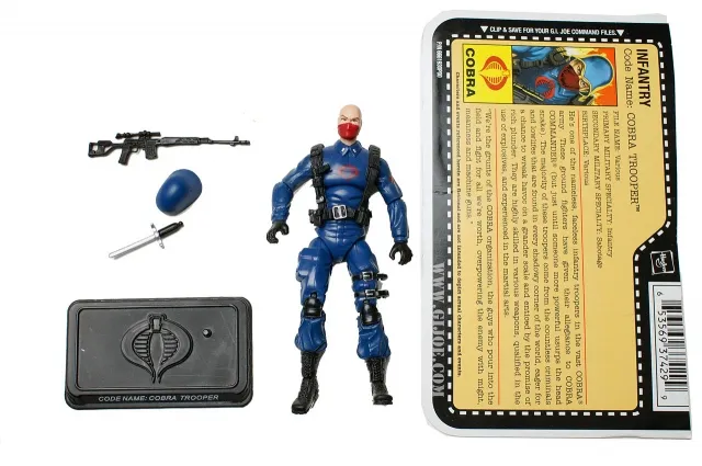Cobra Trooper Red Mask 3.75-Inch Scale | G.I. Joe 25th Anniversary