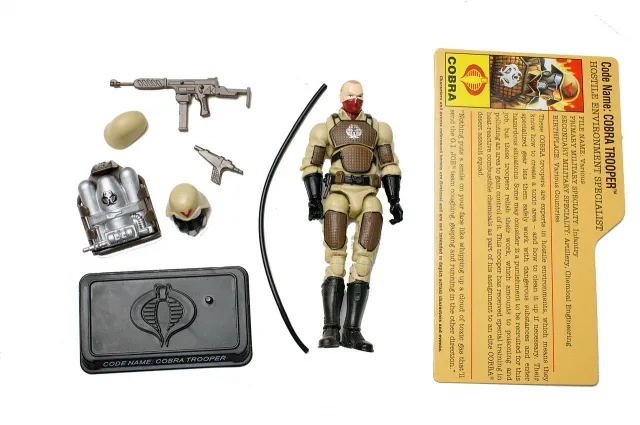 Cobra Trooper Hostile Environment Specialist 3.75-Inch Scale | G.I. Joe 25th Anniversary