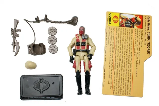 Cobra Trooper Explosives Specialist 3.75-Inch Scale | G.I. Joe 25th Anniversary