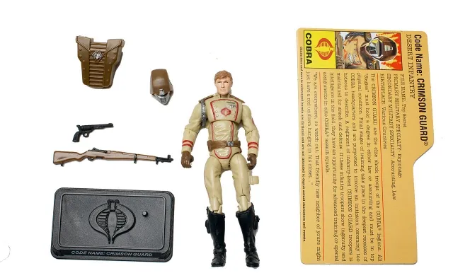 Crimson Guard Desert Assault Squad 3.75-Inch Scale | G.I. Joe 25th Anniversary