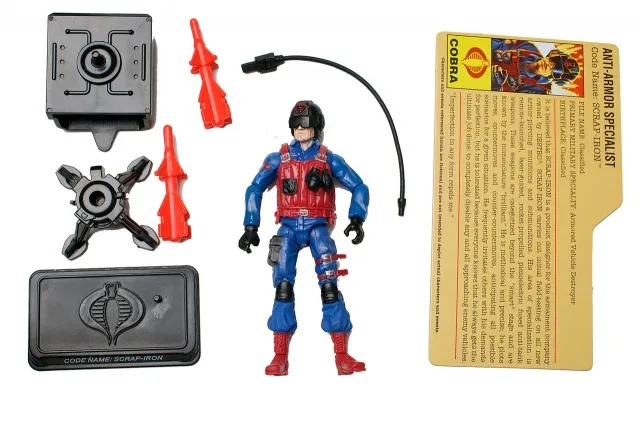Scrap-Iron Comic Pack 3.75-Inch Scale | G.I. Joe 25th Anniversary