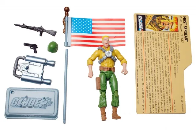 Duke DVD Battle Pack 3.75-Inch Scale | G.I. Joe 25th Anniversary