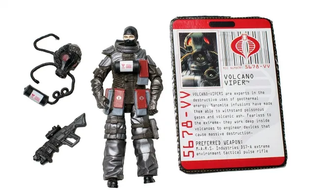 Volcano-Viper 3.75-Inch Scale | G.I. Joe The Rise of Cobra