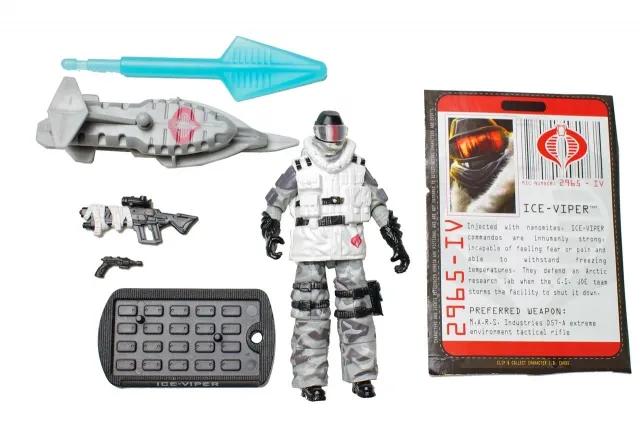 Ice Viper Arctic Assault 3.75-Inch Scale | G.I. Joe The Rise of Cobra