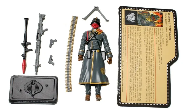Oktober Guard Iron Grenadier Elite Specialist 3.75-Inch Scale | G.I. Joe Joecon 2012 Convention Exclusive