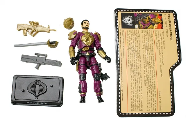 Oktober Guard Voltar 3.75-Inch Scale | G.I. Joe Joecon 2012 Convention Exclusive