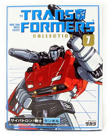 #7 Sideswipe Transformers G1 | the Transformers Collection Book Style Reissue