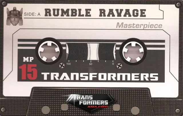 MP-15 Ravage and Rumble Collectors Coin | Transformers Masterpiece