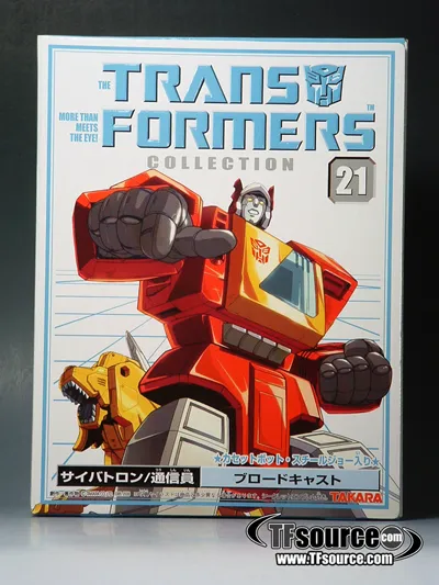 #21 Blaster Transformers G1 | the Transformers Collection Book Style Reissue