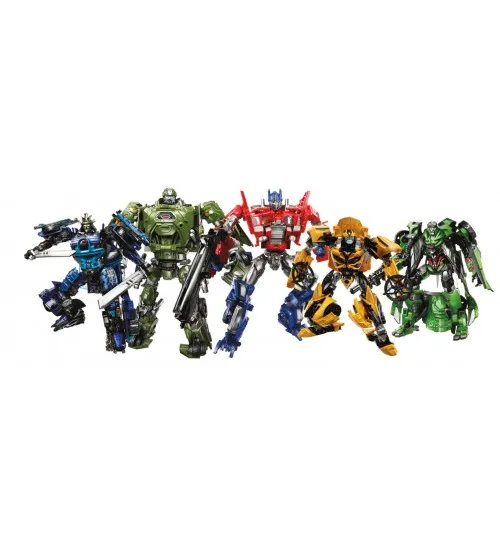 Voyager Class Autobots United Set of 5 | Transformers 4 Age of Extinction AOE Platinum Edition