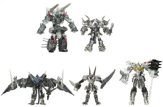 Dinobots Unleashed Set of 5 | Transformers Platinum Edition